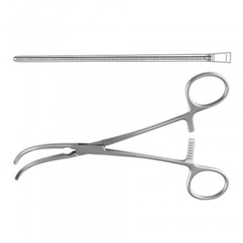 Potts Atrauma Multipurpose Vascular Clamp Straight Stainless Steel, 31 cm - 12 1/4"